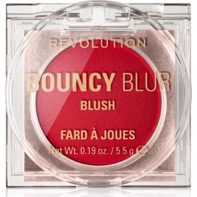 Revolution Bouncy Blur rozjaśniający róż do policzków odcień Coral Blur Burst 5.5 g