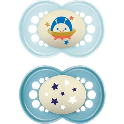 MAM Original Night 6m+ smoczek Turquoise 2 szt.