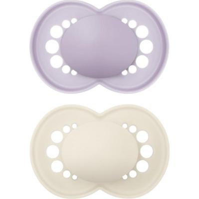 MAM Original 16m+ smoczek Purple/ Beige 2 szt.