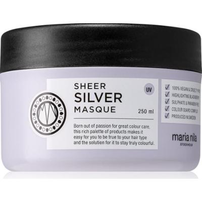 Maria Nila Sheer Silver Masque maseczka nawilżająco-odżywcza do włosów blond 250 ml