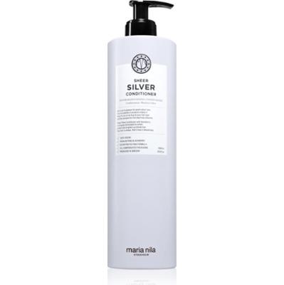 Maria Nila Sheer Silver Conditioner odżywka nawilżająca neutralizująca żółte odcienie bez siarczanów 1000 ml