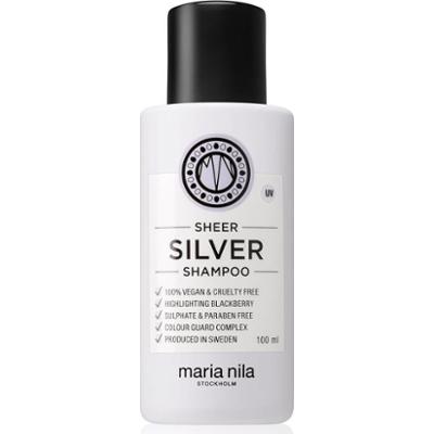 Maria Nila Sheer Silver Shampoo szampon neutralizujący żółte odcienie 100 ml