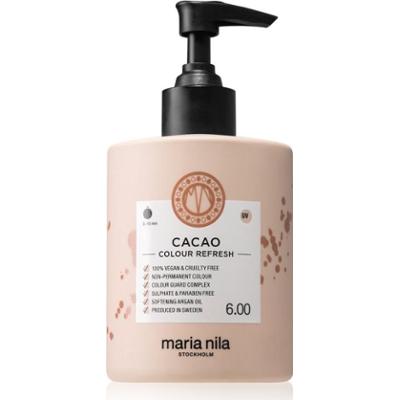 Maria Nila Colour Refresh Cacao delikatna odżywiająca maska bez trwałych pigmentów barwiących wytrzyma 4 – 10 umyć 6.00 300 ml
