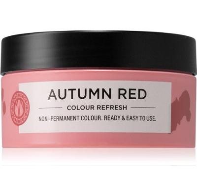 Maria Nila Colour Refresh Autumn Red delikatna odżywiająca maska bez trwałych pigmentów barwiących wytrzyma 4 – 10 umyć 6.60 100 ml