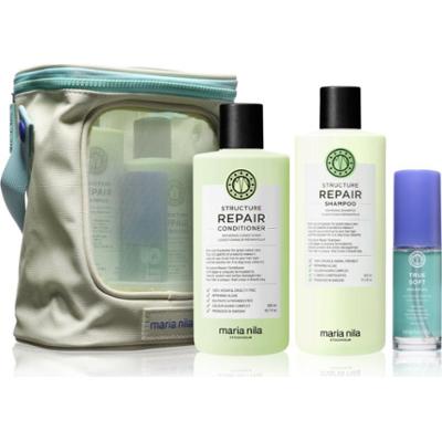 Maria Nila Structure Repair Beauty Bag zestaw upominkowy do włosów suchych i zniszczonych