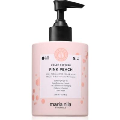 Maria Nila Colour Refresh delikatna odżywiająca maska bez trwałych pigmentów barwiących odcień Pink Peach 9.46 300 ml