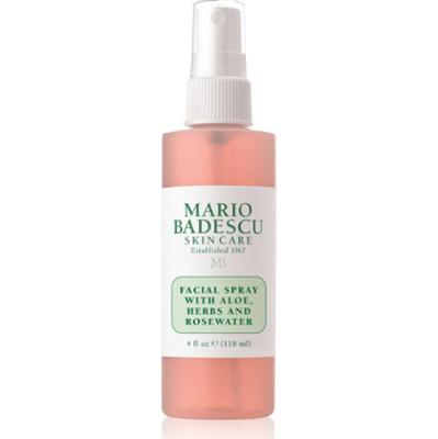 Mario Badescu Facial Spray with Aloe, Herbs and Rosewater tonizująca mgiełka do twarzy do rozjaśnienia i nawilżenia 118 ml