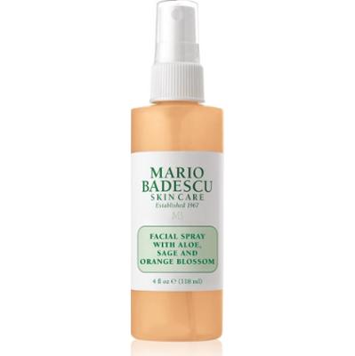 Mario Badescu Facial Spray with Aloe, Sage and Orange Blossom energetyzująco-nawilżająca mgiełka do twarzy 118 ml