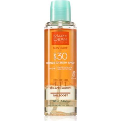 MartiDerm Sun Care Bronze D Body Spray spray do ciała przyśpieszający opalanie SPF 30 155 ml