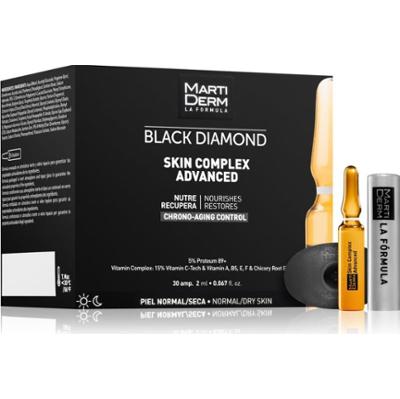 MartiDerm Black Diamond Skin Complex Advanced ampułki do cery zmęczonej 30x2 ml