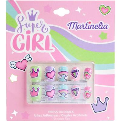 Martinelia Super Girl Nails sztuczne paznokcie dla dzieci 10 szt.