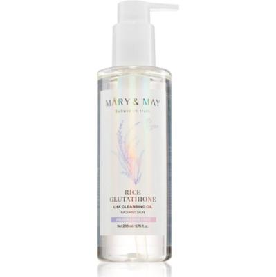 Mary&May Rice Glutathione LHA Cleansing Oil delikatny olejek oczyszczający z efektem złuszczającym 200 ml