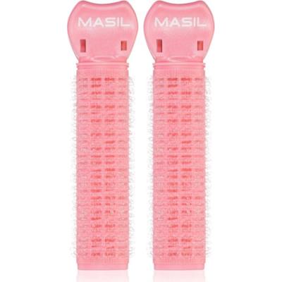 MASIL Roller Pins Peach Girl wałki samoprzyczepne dodający objętości od nasady 2 szt.