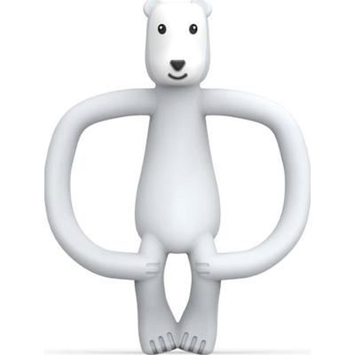 Matchstick Monkey Animal Collection szczoteczka do zębów z gryzakiem Polar Bear 1 szt.