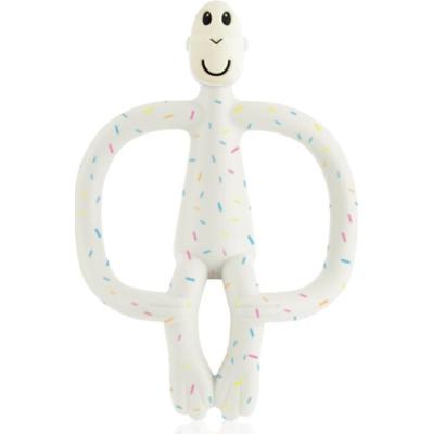 Matchstick Monkey Teething Toy and Gel Applicator gryzak ze szczoteczką 2 w 1 Confetti Cream 1 szt.