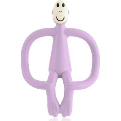 Matchstick Monkey Teething Toy and Gel Applicator gryzak ze szczoteczką 2 w 1 Lilac 1 szt.