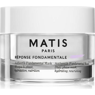 MATIS Paris Réponse Fondamentale Authentik-Fundamental Mask regenerująco-nawilżająca maseczka do twarzy do dwufazowej pielęgnacji skóry 50 ml