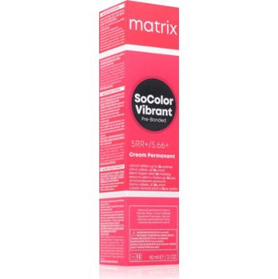 Matrix SoColor Vibrant Pre-Bonded Cream Permanent trwała farba do włosów dla uzyskania lśniącego koloru włosów 90 ml