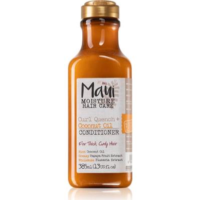 Maui Moisture Curl Quench + Coconut Oil odżywka z olejem kokosowym do włosów kręconych i falowanych 385 ml