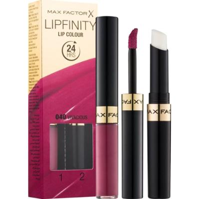 Max Factor Lipfinity Lip Colour szminka trwała z balsamem odcień 040 Vivacious 4.2 g