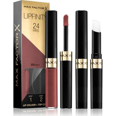 Max Factor Lipfinity Lip Colour szminka trwała z balsamem odcień 70 Spicy 4,2 g