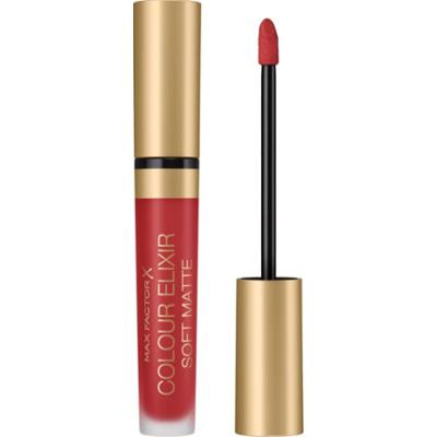 Max Factor Colour Elixir Soft Matte długotrwała szminka w płynie odcień 030 Crushed Ruby 4 ml