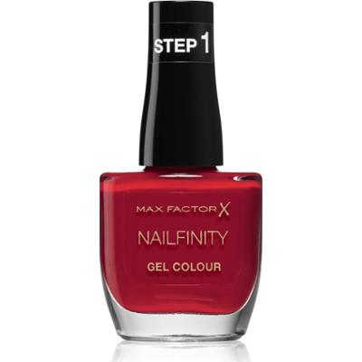 Max Factor Nailfinity Gel Colour hybrydowy lakier do paznokci bez użycia lampy UV/LED odcień 310 Red Carpet Ready 12 ml