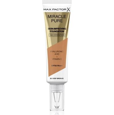 Max Factor Miracle Pure Skin trwały podkład SPF 30 odcień 82 Deep Bronze 30 ml