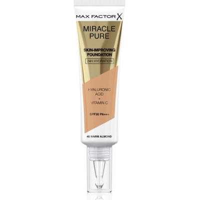 Max Factor Miracle Pure Skin trwały podkład SPF 30 odcień 45 Warm Almond 30 ml