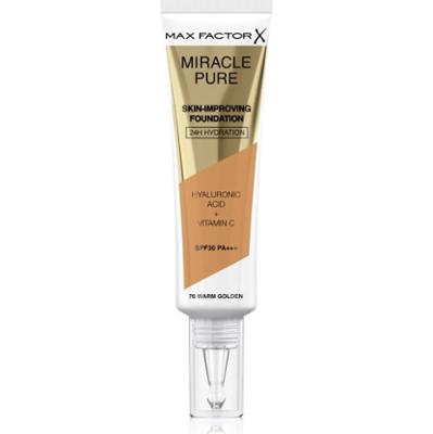 Max Factor Miracle Pure Skin trwały podkład SPF 30 odcień 76 Warm Golden 30 ml