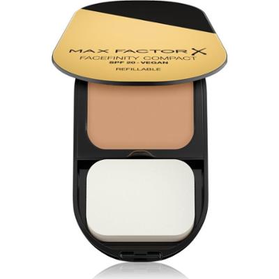 Max Factor Facefinity Refillable kompaktowy podkład matujący SPF 20 odcień 001 Porcelain 10 g