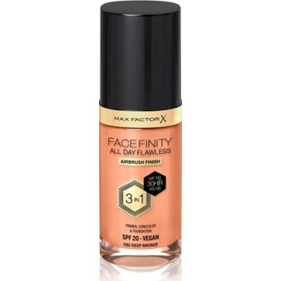 Max Factor Facefinity All Day Flawless trwały podkład SPF 20 odcień C82 Deep Bronze 30 ml