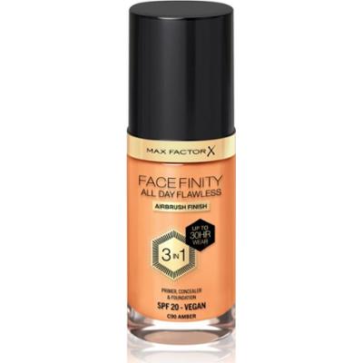 Max Factor Facefinity All Day Flawless trwały podkład SPF 20 odcień 90 Amber 30 ml