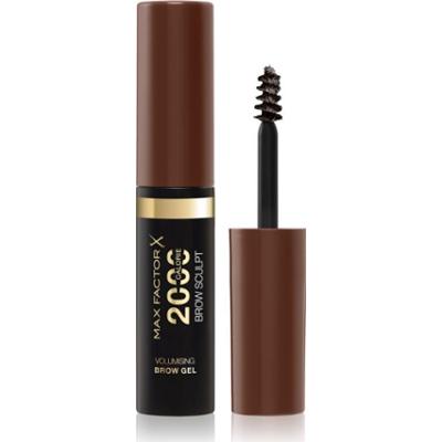 Max Factor 2000 Calorie Brow Sculpt żel do brwi odcień 004 Black Brown 4,5 ml