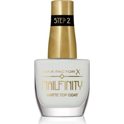 Max Factor Nailfinity Matte Top Coat top na lakier hybrydowy z matowym wykończeniem odcień 101 Velvet Curtain 12 ml