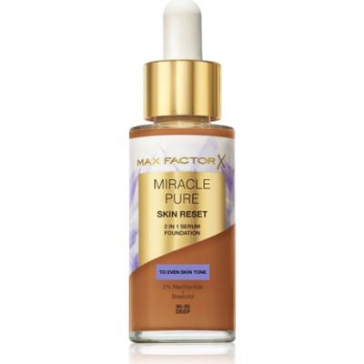 Max Factor Miracle Pure podkład pielęgnacyjny odcień 90-95 Deep 30 ml