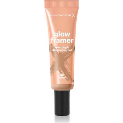 Max Factor Miracle Pure Glow Framer fluid brązujący odcień 20 Honey 30 ml