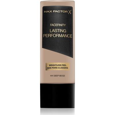 Max Factor Facefinity Lasting Performance podkład w płynie dla długotrwałego efektu odcień 111 Deep Beige 35 ml