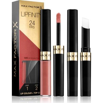 Max Factor Lipfinity Lip Colour szminka trwała z balsamem odcień 026 So Delightful 4,2 g