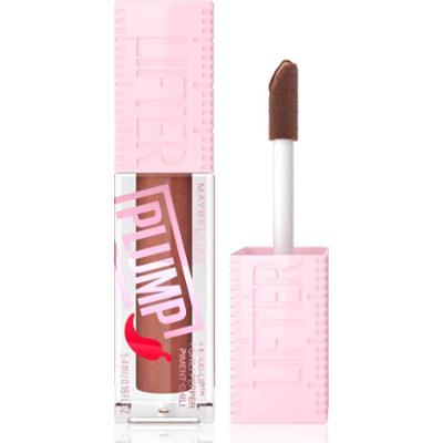 MAYBELLINE NEW YORK Lifter Plump błyszczyk do ust z efektem powiększenia odcień 007 Cocoa Zing 5.4 ml