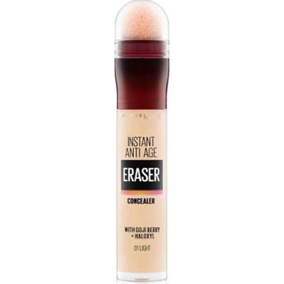 MAYBELLINE NEW YORK Instant Anti Age Eraser korektor w płynie z aplikatorem w postaci gąbeczki odcień 01 Light 6.8 ml