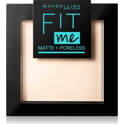MAYBELLINE NEW YORK Fit Me! Matte+Poreless puder matujący odcień 105 Natural Ivory 9 g