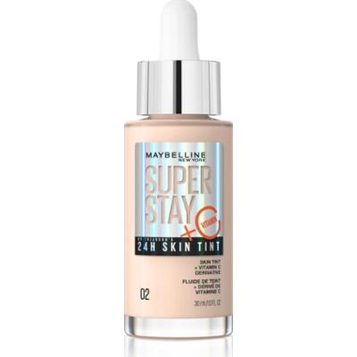 MAYBELLINE NEW YORK SuperStay Vitamin C Skin Tint serum do ujednolicenia kolorytu skóry odcień 02 30 ml