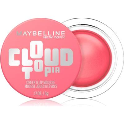 MAYBELLINE NEW YORK CloudTopia matowy kremowy róż do ust i policzków odcień 07 Moonlit Rose 5 g