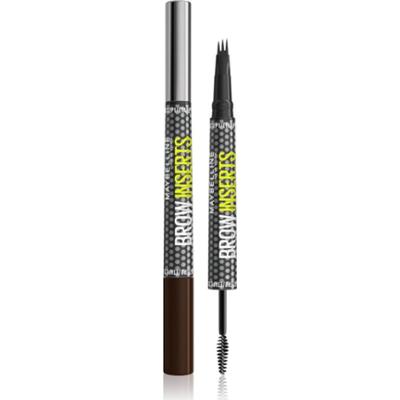 MAYBELLINE NEW YORK Brow Inserts pisak do brwi ze szczoteczką 2 w 1 odcień 4.5 Ash Brown 1.25 ml
