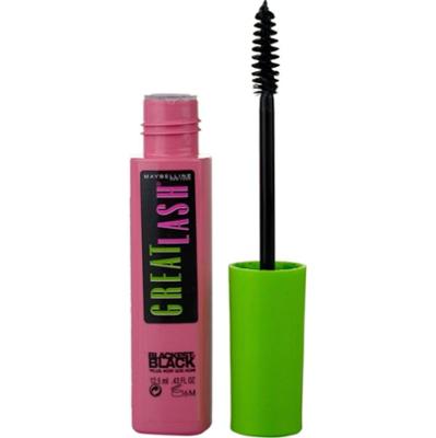 MAYBELLINE NEW YORK Great Lash Blackest Black tusz do rzęs odcień Blackest Black 12.5 ml