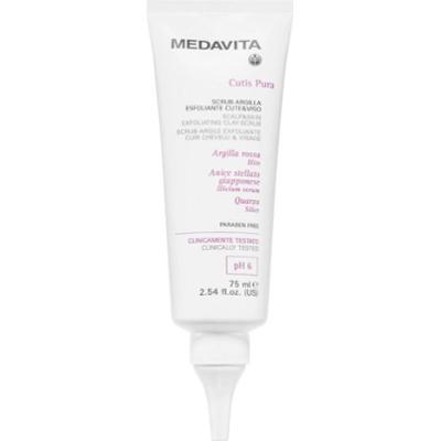 Medavita Cutis Pura Exfoliating Clay-Scrub peeling oczyszczający do włosów i skóry głowy 75 ml