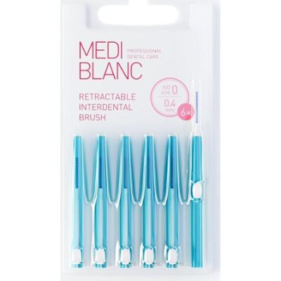 MEDIBLANC Interdental TB Pull Out System 0.4 mm wysuwana szczoteczka międzyzębowa 6 szt.
