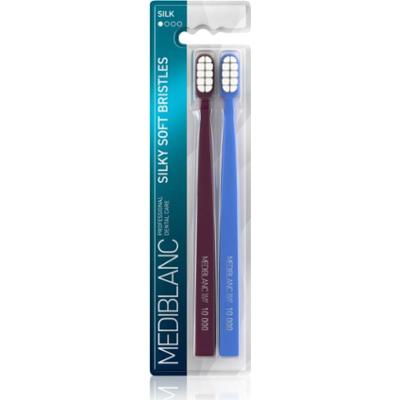 MEDIBLANC Toothbrush Silk szczoteczka do zębów z delikatnym włosiem 2 szt.