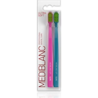 MEDIBLANC 5490 Ultra Soft szczoteczki do zębów ultra soft Pink, Blue 2 szt.